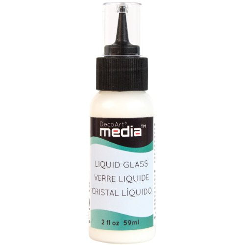 Deco Art Media Liquid Glass, 2-Ounce, Clear