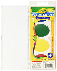 Crayola 4 Ct. Pan So Big Washable Watercolors