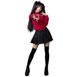 Cosfun Fate/Stay Night Tohsaka Rin Cosplay Costume mp004001 (Small)