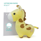 Bellzi Yellow Giraffe Stuffed Animal Plush Toy - Adorable Plushie Toys and Gifts! - Giraffi