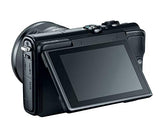 Canon EOS M100 Mirrorless Camera w/15-45mm Lens - Wi-Fi, Bluetooth, and NFC Enabled (Black) (Renewed)