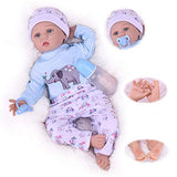 Kaydora Reborn Baby Dolls, 22 inch Newborn Baby Boy That Look Real, Lifelike Weighted Reborn Toddler Doll