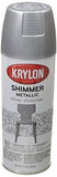 Krylon Shimmer Metallic Spray Paint Silver Shimmer, 11.5-Ounce