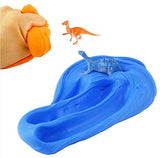 5 Pack Dinosaurs Butter Slime Kits with Inflatable Trays for Girls and Boys