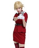 Coskidz Women's Seras Victoria Burgundy Red Cosplay Costume (S, Red)