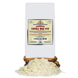 All Natural, Golden Brands, Candle Making Soy Wax 444 Flakes 2 LB (32 oz) Unscented, USA Made, for DIY Candle Making, Candle Projects, Kits, Supplies (USA) (2 LB)