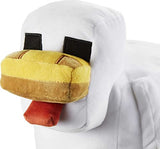Minecraft Chicken Plush Toy with Sound, 10.5-Inch Stuffed Animal Inspired by Video Gamepress Head to Hear Cluck
