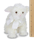 Bearington Baby Lil' Blessings White Lamb Stuffed Animal 6"