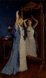 Artisoo La Toilette - Oil painting reproduction 30'' x 18'' - Auguste Toulmouche