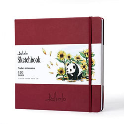Yoment 9 x 12 inches Hardcover Sketchbook for Drawing 120