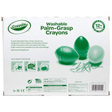 Crayola Palm Grasp Crayons, Egg Crayons, Gift for Toddlers, 12 Count