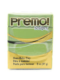 Sculpey Premo Premium Polymer Clay spanish olive 2 oz. [PACK OF 5 ]
