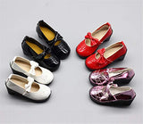 Fully 3 Pairs PU Leather 7.8cm/3" Long Doll Shoes Fits Mini 1/3 23 Inch BJD Dolls