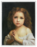 Prayer - William-adolphe Bouguereau High Quality Hand-painted Oil Painting Reproduction (25.7 X 20 In.)