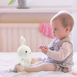 Super Soft Rabbit Stuffed Animal Plush Toy, Cute Bunny Plush Doll, Standing Bunny Plushie Toy Gift for Kids Children Baby Girls Boys Toddlers, Creative Plush Rabbit Decoration, 10”