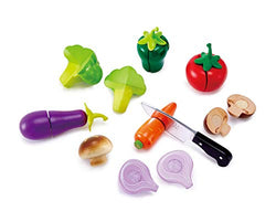 Hape Garden Vegetables | Wooden Cooking Accessories for Kids, Pretend Play Food, Assortment of Ingredients for Toddlers Ages 3+