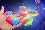 jiigekuld 28 Packs Galaxy Slime Kit, Mini Putty Easter Slime Bulk Party Favor for Kids Girls & Boys, Adults, Non Sticky, Stress & Anxiety Relief Slime Toy, Wet, Flowy and Super Soft Sludge Slime Toy