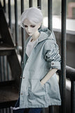 Kuafu 1/3 BJD/SD Doll Clothes Boy's and Uncle's Fashion Doll Coat Green (just the coat no doll)
