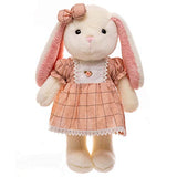 A9TEN Bunny Plush Cute Rabbit Stuffed Animals for Girls 13" Inch Dolls Toys Baby Easter Gift (Green, 13 in)