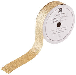 American Crafts Glitter Tape, Brown Sugar, 7/8-Inch