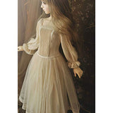 HMANE BJD Dolls Clothes 1/3, Multilayer Lolita Dress for 1/3 BJD Doll (No Doll)