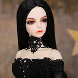 HGCY BJD Doll Full Set of Spherical Joint Doll 1/3 SD Doll Simulation Doll Children's Toys 55Cm DIY Toy Makeup Gift Collection Christmas Decorations