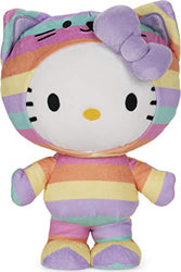 GUND Sanrio Hello Kitty Rainbow Outfit Plush Stuffed Animal, 9.5"