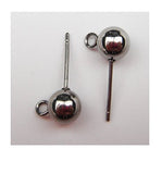 ALL in ONE Earring Making Kit: Stainless Steel Hypo-allergenic Earring Hooks, Flat Pad Findings,