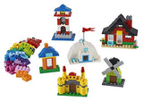 LEGO Classic Bricks and Houses 11008 Kids’ Building Toy Starter Set with Fun Builds to Stimulate Young Minds (270 Pieces)