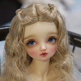 HMANE BJD Dolls Eyes, 16mm Lake Blue Iris Glass Eyeball for 1/3 BJD Dolls