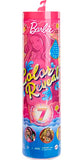 Barbie Color Reveal Doll, Scented with 7 Surprises Including Color Change, Sweet Fruit Series [Styles May Vary]