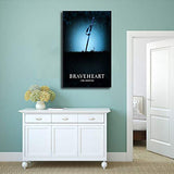 Braveheart Classic Movie Canvas Poster Bedroom Decor Sports Landscape Office Room Decor Gift 24×36inch(60×90cm) Unframe-style1