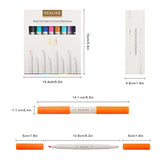 REALIKE Dual Tip Pens for Cricut Maker 3/Maker/Explore 3/Air 2/Air, Dual Tip Marker Pens Set of 24 Pack Fine Point Pen Writing Drawing Accessories for Cricut Machine (0.4 Tip & 1.0 Tip)