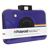 Polaroid Snap Themed Scrapbook Photo Album for Zink 2x3 Photo Paper Projects (Snap, Zip, Z2300,