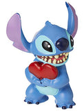 Enesco Disney Showcase Lilo and Stitch Heart Mini Figurine, 2.5 Inch, Multicolor