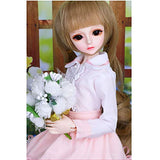 HGFDSA 1/4 BJD Doll 40CM 15.7 Inch SD Dolls Ball Jointed Doll Full Set Clothes Makeup Custom DIY Toy Gift for Girls