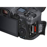 Canon EOS R5 Mirrorless Digital Camera (Body Only, 4147C002) + ZoomSpeed 128GB High Speed SDXC Memory Card + AOM Pro Bundle - International Version