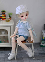 BJD Doll 1/6 SD Dolls Jointed DIY Toys with Clothes Outfit Shoes Wig Hair Makeup Gift for Girls