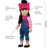 Adora Amazing Girls 18-inch Doll, ''Cool Cat Zoe'' (Amazon Exclusive)