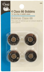Metal Class 66 Bobbins-4/Pkg