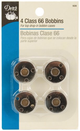 Metal Class 66 Bobbins-4/Pkg 1 pcs sku# 644240MA