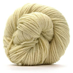 Revolution Fibers | Undyed (Off-White) BFL Wool Yarn | Worsted (Aran) Weight Yarn Hank | 100 Grams, Approx 175 Yards, 165 Meters | Perfect for Dying & Knititng