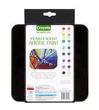 Crayola Pearlescent Acrylic Paints with Decorative Storage Tin, Gift for Adults, 16Count