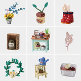 Rolife DIY Miniature Dollhouse Kit Tiny Mini House Kit Craft Gifts for Adults/Teens (Terrace Garden)