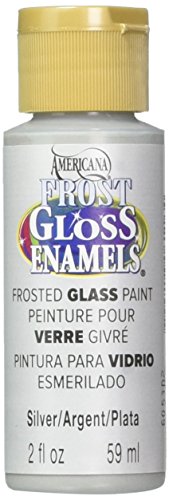 DecoArt Americana Frost Gloss Enamels Paint, 2-Ounce, Silver