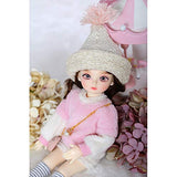 YILIAN Delicate BJD Doll 1/6 10inch Ball Joint SD Dolls Fashion Doll with Clothes Wig Hat Sock Shoes for Child Playmate Girl DIY Toy