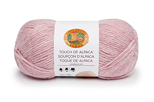 Lion Brand Yarn 124-104 Touch of Alpaca Bonus Bundle Yarn, Blush