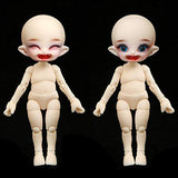 Fairyland Pukipuki Cupid3 1/12 N Doll Pink Smile Elves Toys for Girl Tiny Resin Jointed Doll Fullset in NS As Pic Face Up