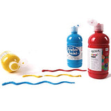 Mont Marte Tempera Paints Set for Kids (16.67oz/500ml), 6 Vibrant Colours for Arts, Crafts and Posters