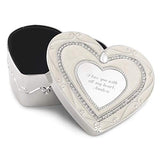 Things Remembered Personalized Regal Elegance Heart Keepsake Box with Engraving Included